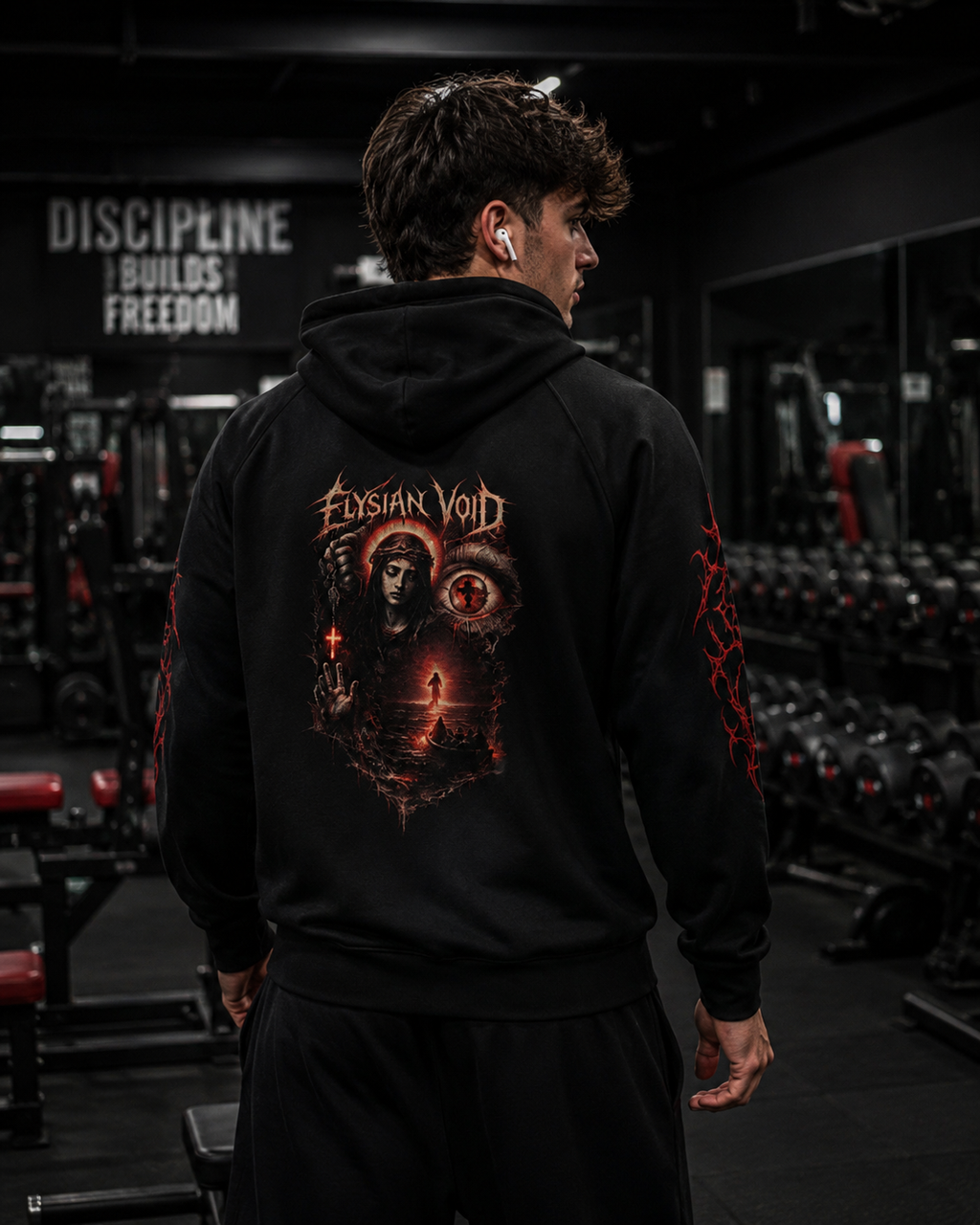 ELYSIAN VOID – „The Horizon“ Super Heavyweight Oversized Hoodie