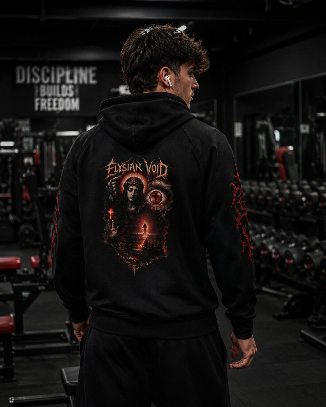 ELYSIAN VOID – „The Horizon“ Super Heavyweight Oversized Hoodie